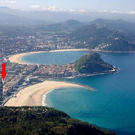 Playa Zurriola Daire San Sebastián Dış mekan fotoğraf